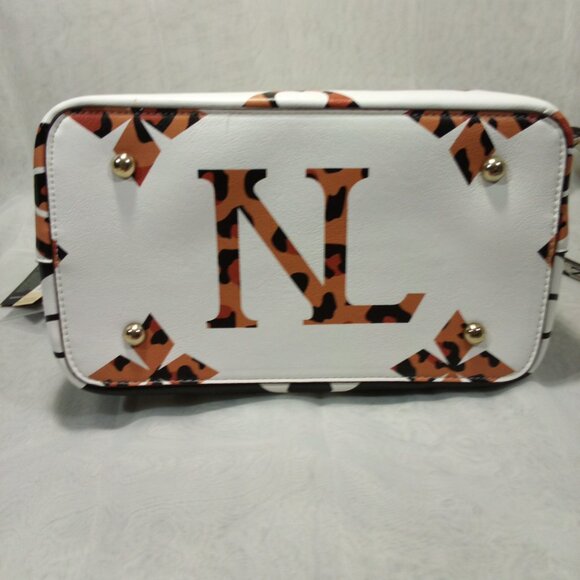 Nicole Lee Bucket Bag with Color Block on Opposing Sides, NWT - Picture 7 of 7